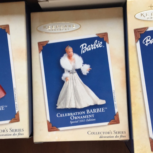 Lot of Hallmark Barbie Keepsake Ornaments - Picture 11 of 13